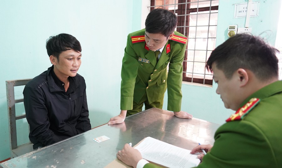 Bị can Hồ Văn Minh - Ảnh Công an Thanh Hóa.