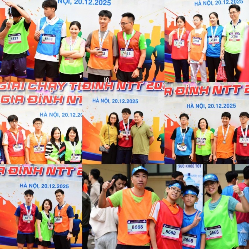 Mỗi bước chạy không đơn thuần là vận động thể chất, mà còn là hành trình trở về với những kỷ niệm đẹp, nơi các thế hệ học sinh, phụ huynh và thầy cô cùng nhau sẻ chia cảm xúc, lan tỏa năng lượng tích cực và tinh thần đoàn kết.  Ngày hội cũng là dịp để nhà