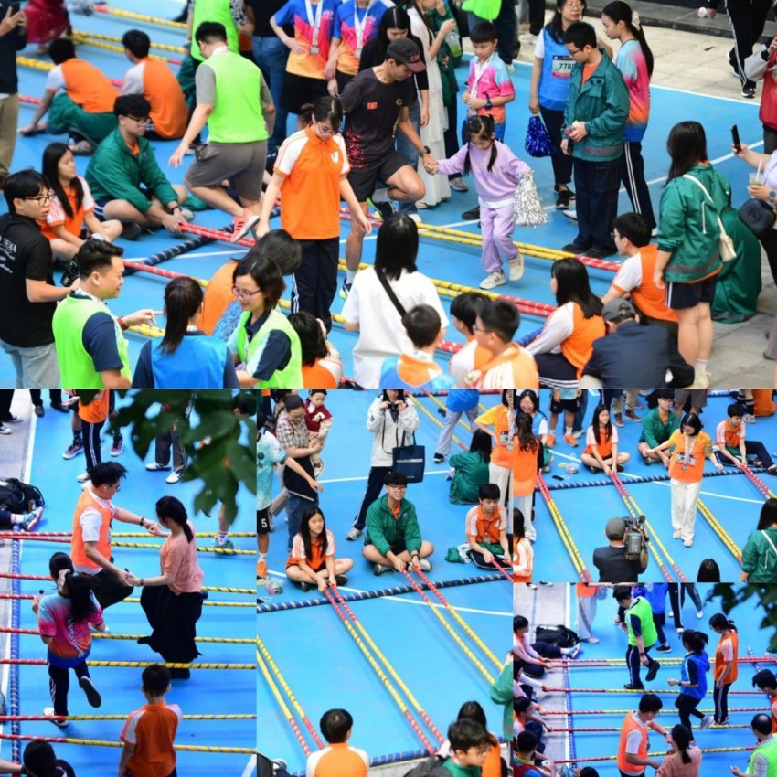 Những trò chơi dân gian như nhảy sạp, nhảy dây... tiếp tục thắp lên tinh thần gắn kết tập thể. Ở đó, tiếng cười xóa nhòa khoảng cách tuổi tác, để cha mẹ có thể “trở lại làm trẻ con”, còn các em học sinh được thấy bố mẹ mình trong một vai trò rất khác – gầ