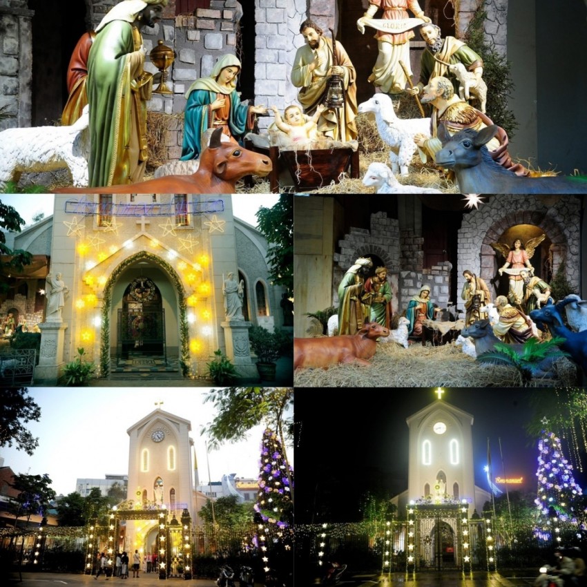 Chỉ còn hai ngày nữa là đến Giáng sinh, Hà Nội những ngày này khoác lên mình diện mạo rực rỡ, náo nức hơn thường lệ.