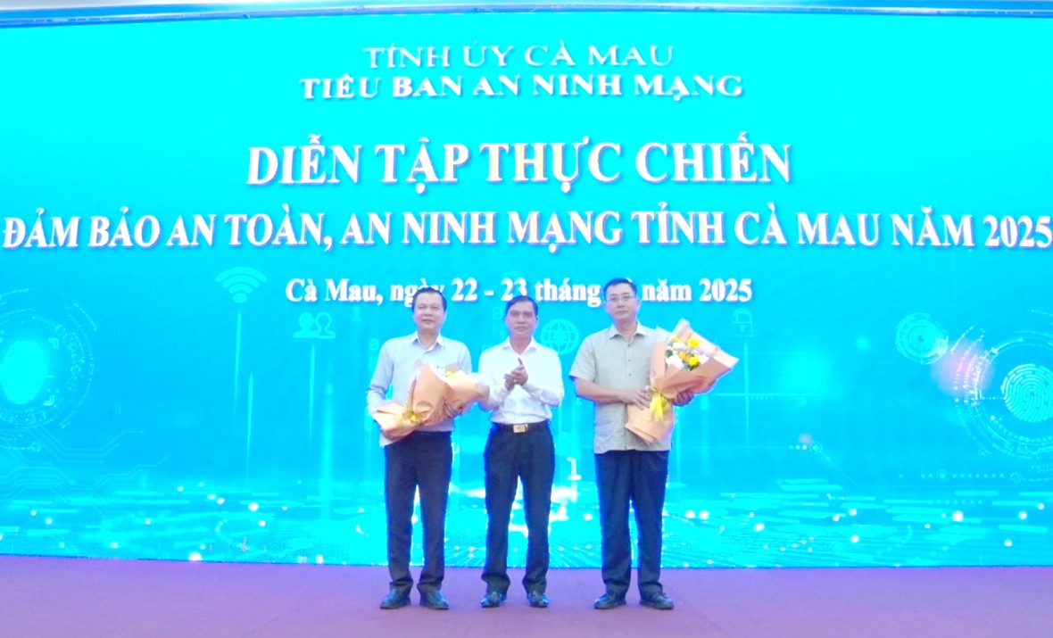 Cà Mau: Diễn tập thực chiến bảo đảm an toàn, an ninh mạng