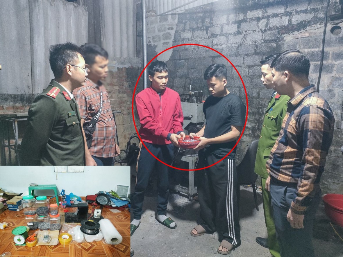 Khởi tố 4 đối tượng về hành vi chế tạo, tàng trữ, sử dụng, mua bán trái phép vũ khí quân dụng