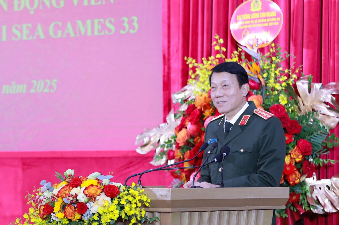 Vinh danh huấn luyện viên, vận động viên thể thao Công an nhân dân đạt thành tích cao tại SEA Games 33