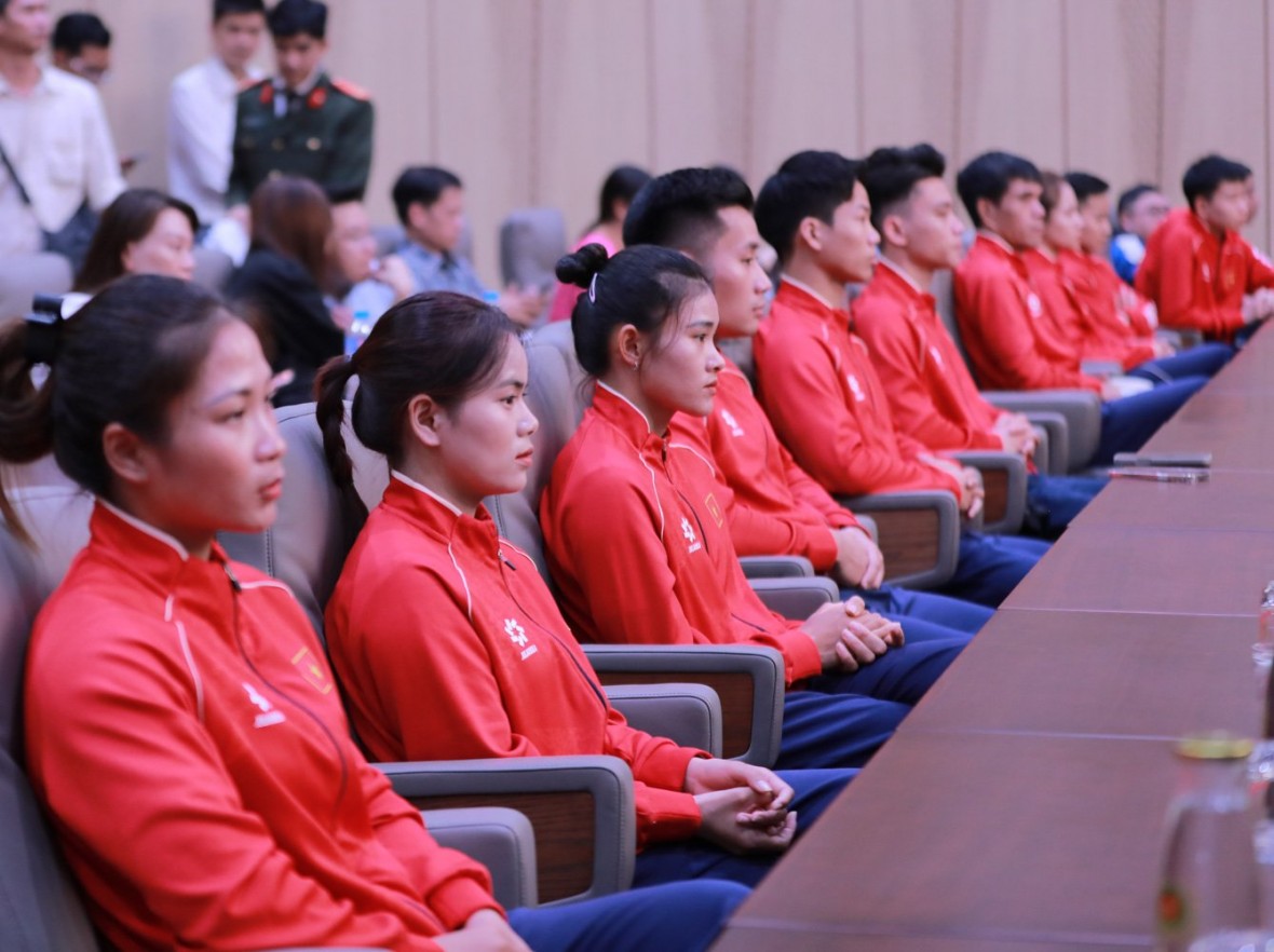 Vinh danh huấn luyện viên, vận động viên thể thao Công an nhân dân đạt thành tích cao tại SEA Games 33