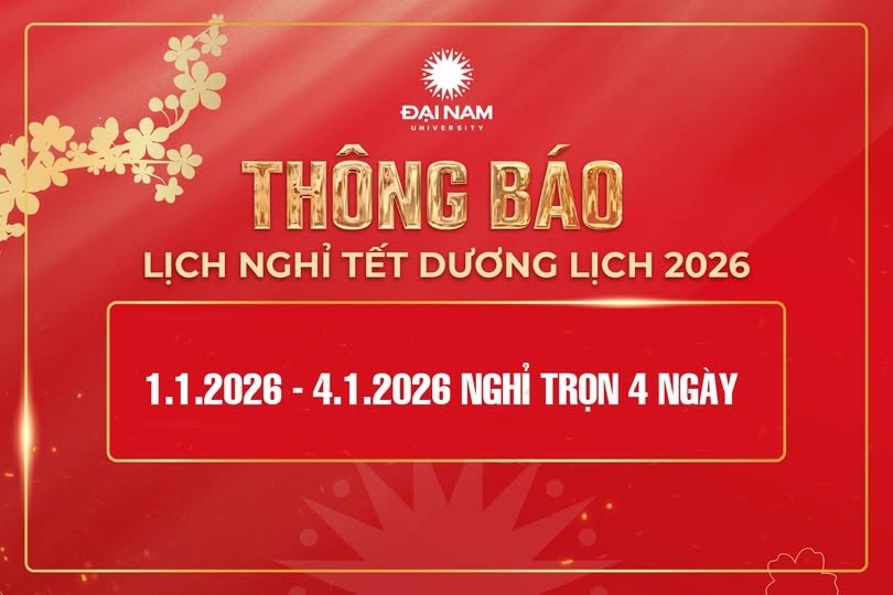 Người lao động được nghỉ tết Dương lịch 4 ngày từ 1/1/2026 - 4/1/2026.