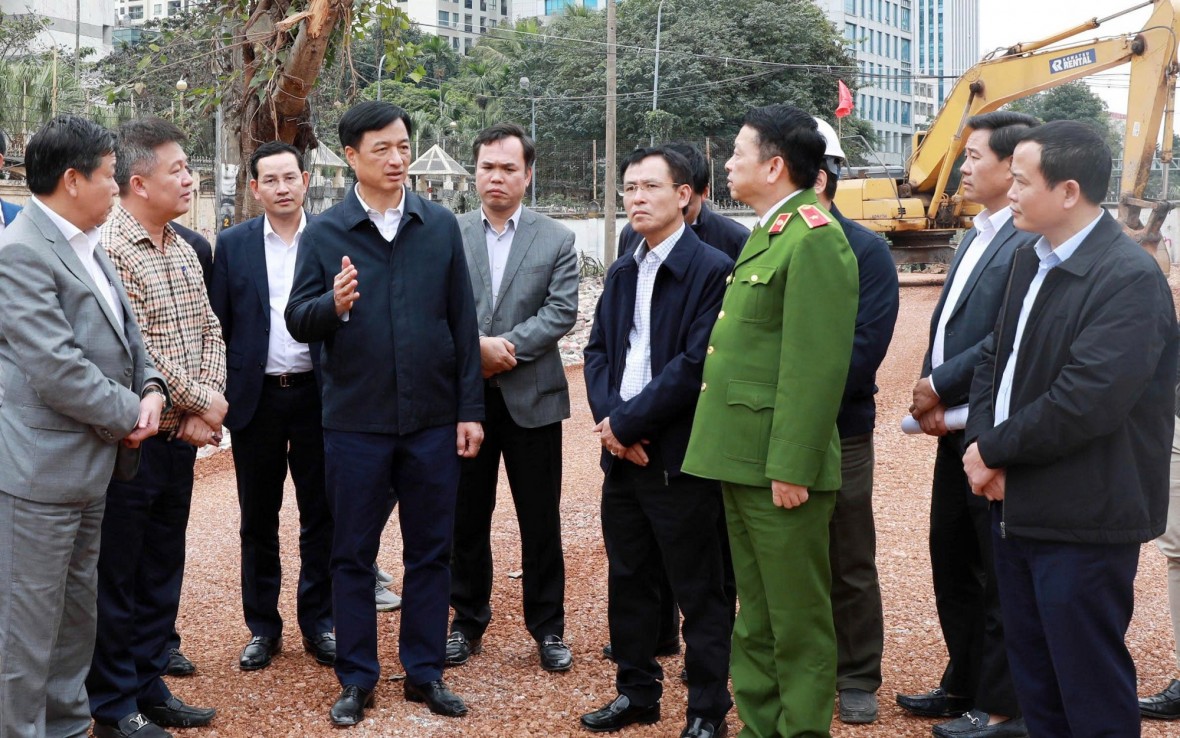 Hà Nội đẩy nhanh tiến độ các dự án, không làm ảnh hưởng cuộc sống người dân