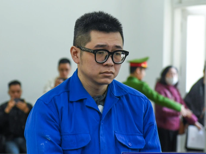 Bị cáo Đặng Chí Thành tại phiên tòa.