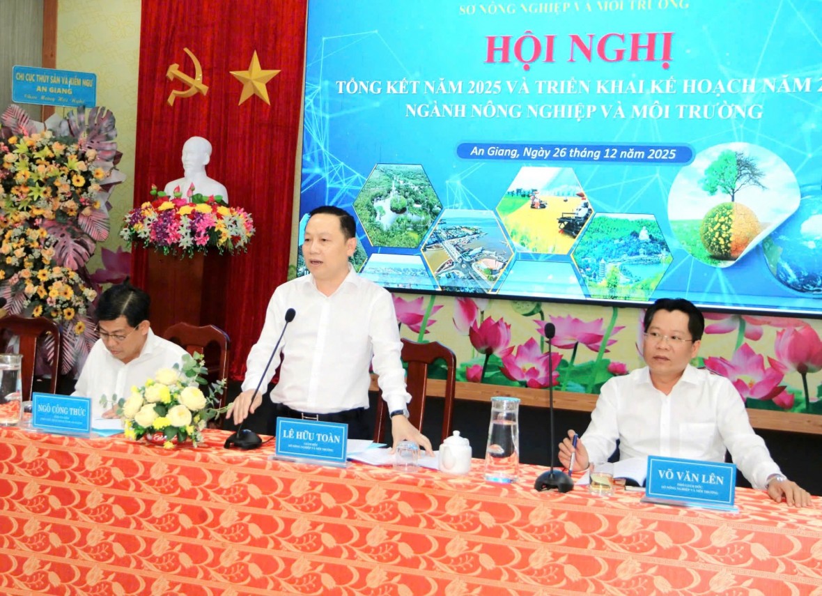 Ngành Nông nghiệp và Môi trường An Giang: Khẳng định vai trò “trụ đỡ”, hướng tới phát triển xanh năm 2026