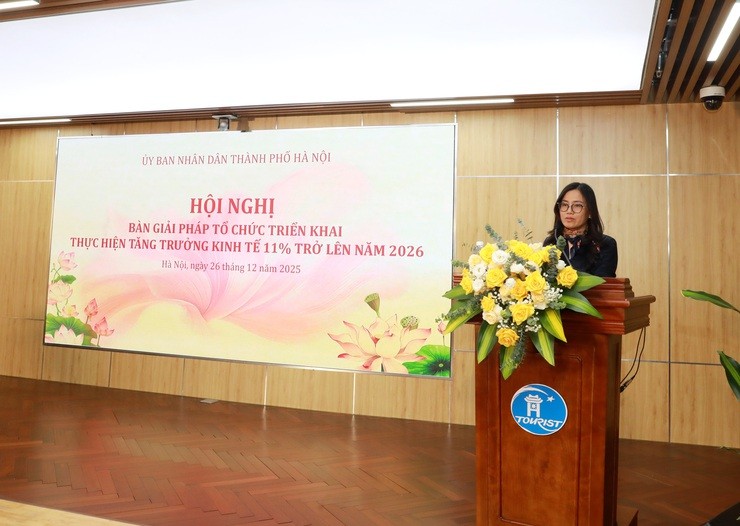 Hà Nội quyết tâm hoàn thành mục tiêu tăng trưởng kinh tế 11% trở lên năm 2026