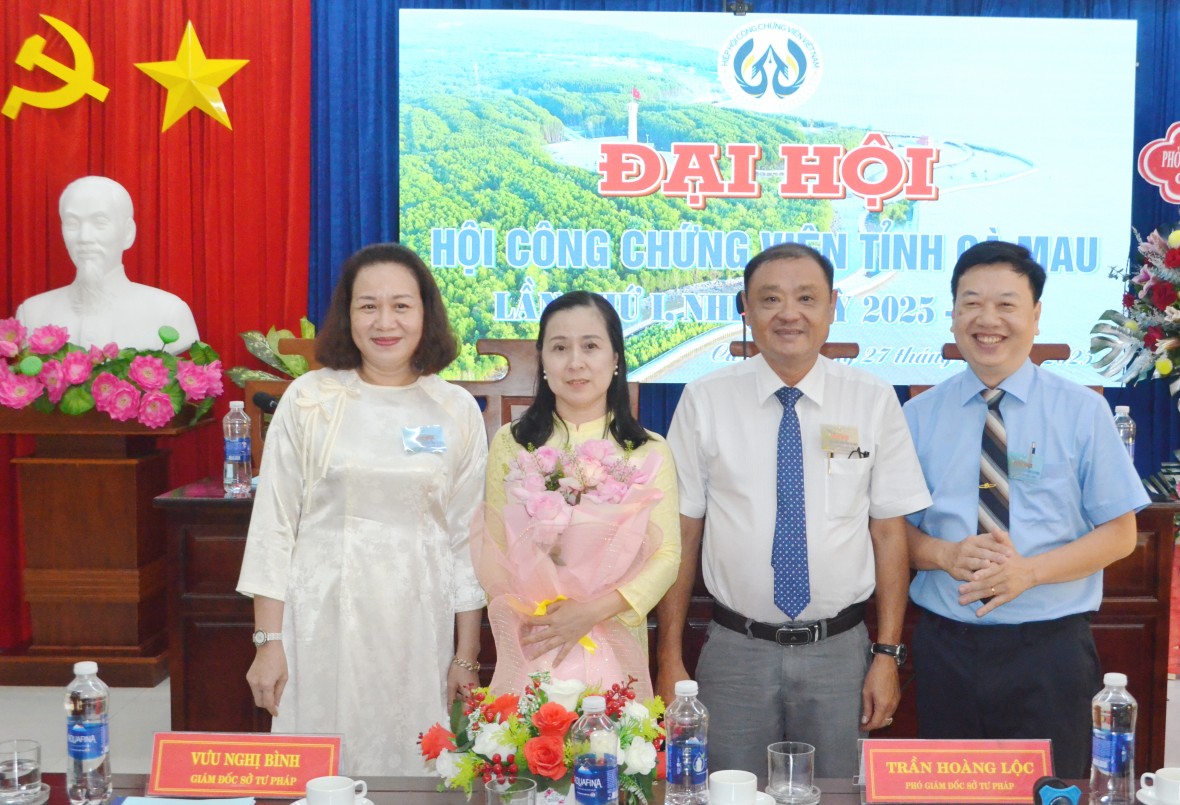 Dấu mốc mới cho tổ chức nghề nghiệp Công chứng ở Cà Mau sau hợp nhất