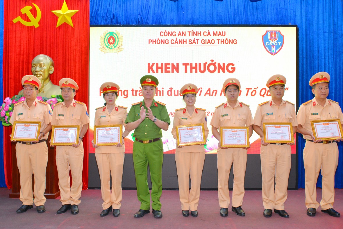 Công an Cà Mau phát huy “mắt thần” camera, đẩy mạnh chuyển đổi số bảo đảm TTATGT dịp cuối năm