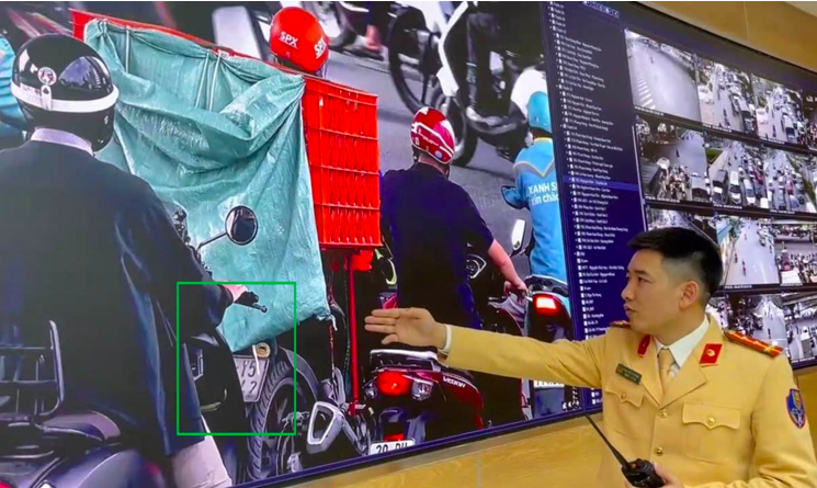 Hệ thống camera AI hỗ trợ phát hiện từ sớm các vi phạm. Ảnh: CAHN