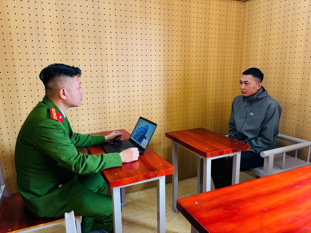 Đối tượng Lương Xuân Duyên trực tiếp điều hành nhóm hoạt động tại Myanma - Ảnh Công an Hà Tĩnh.