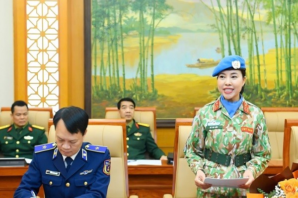 Lần đầu tiên Việt Nam có nữ sĩ quan trúng tuyển vào vị trí của Văn phòng Liên Hợp quốc