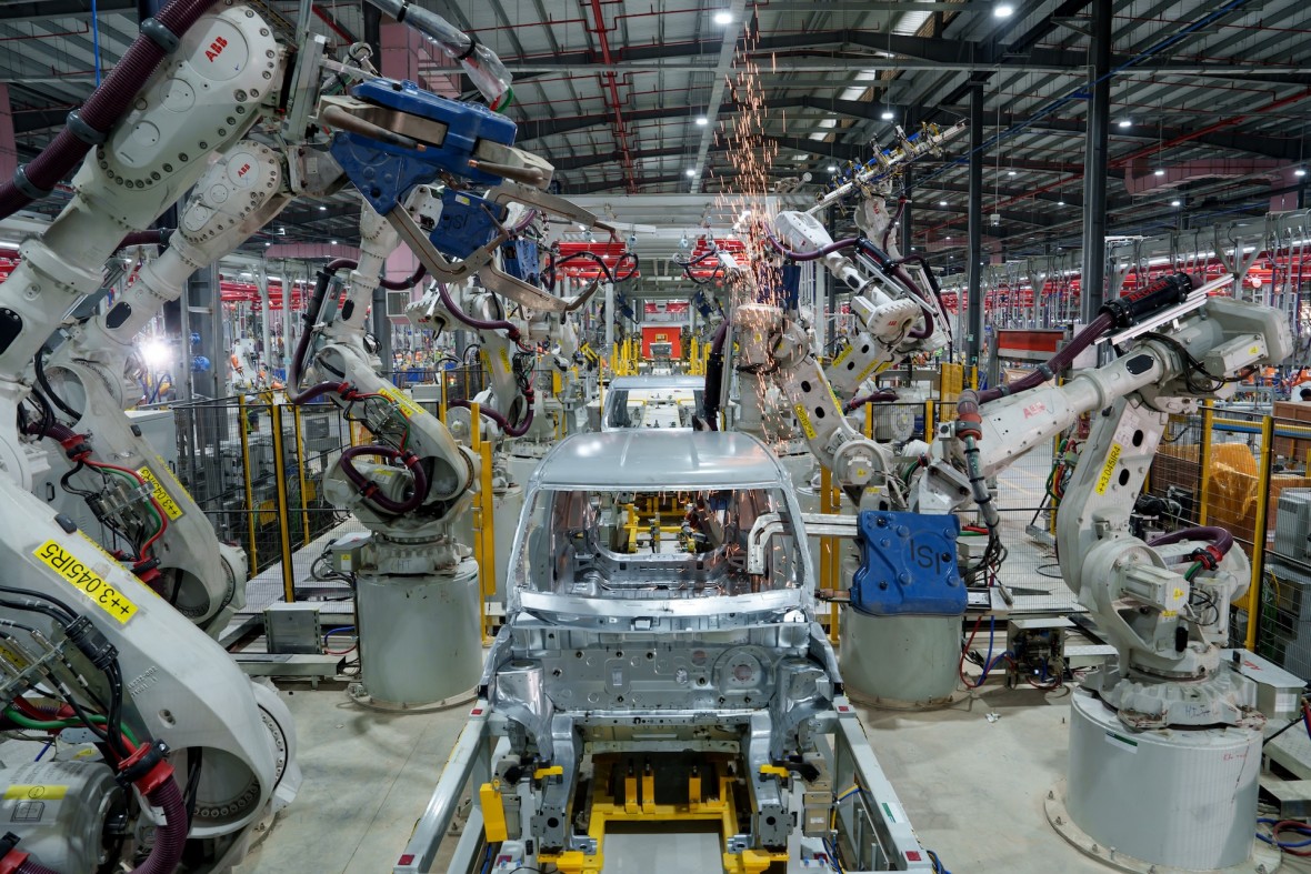 Nhà máy Sản xuất ô tô điện VinFast Hà Tĩnh.