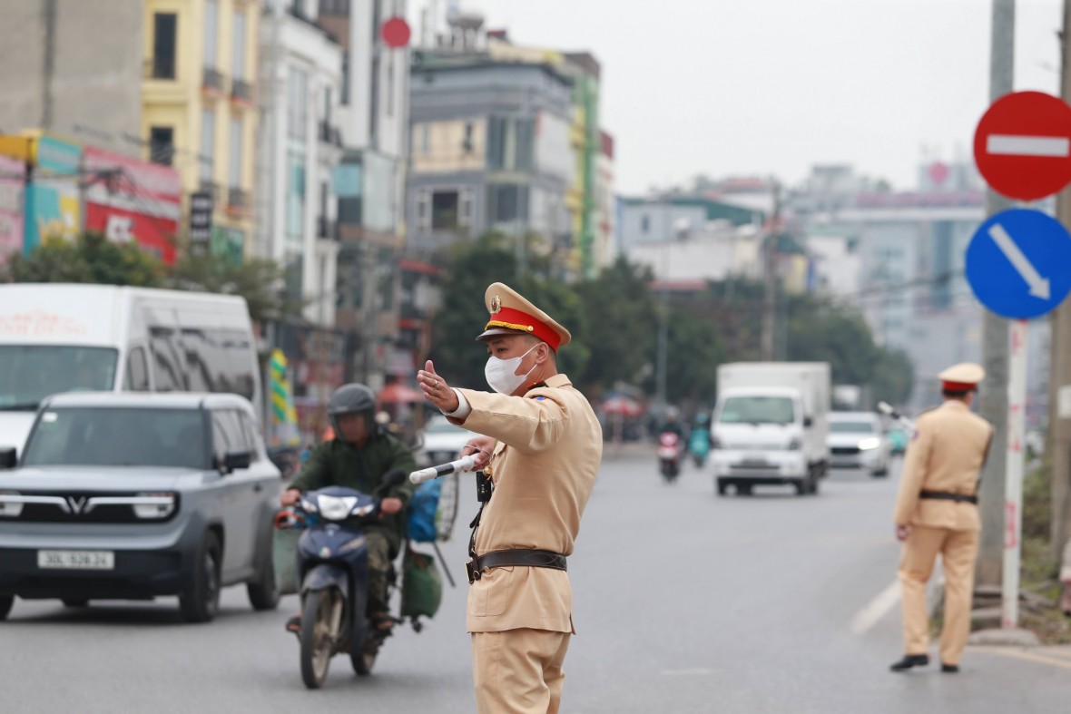 Tạm thời cấm xe tải trên 10 tấn qua Vành đai 3 trên cao