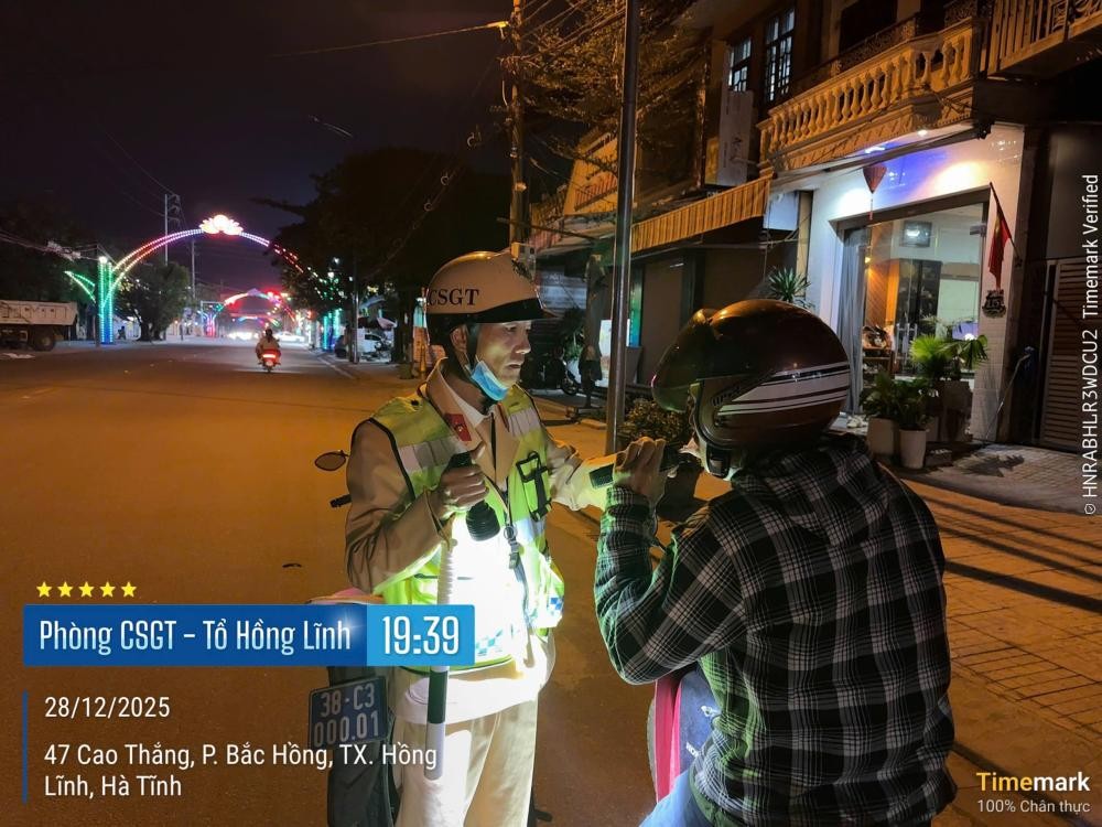 Hơn 500 trường hợp vi phạm giao thông tại Hà Tĩnh trong 4 ngày nghỉ lễ.