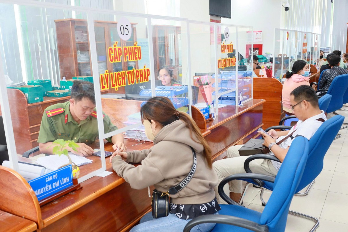 Hiệu quả công tác quản lý lý lịch tư pháp tại Cà Mau sau gần một năm chuyển giao thực hiện