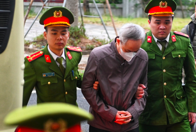 Bị cáo trong vụ án.