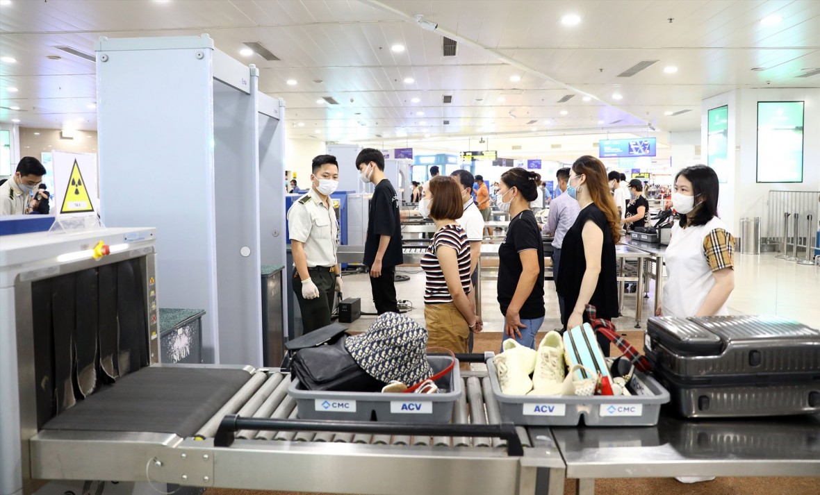 Chính phủ yêu cầu Tuyệt đối bảo đảm an ninh, an toàn hàng không trong dịp cao điểm. (Ảnh minh họa: Cục Hàng không Việt Nam)