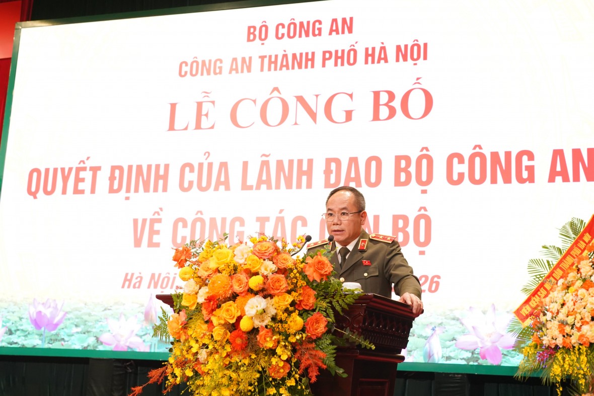 Đại tá Nguyễn Tiến Đạt giữ chức Thủ trưởng Cơ quan An ninh điều tra Công an TP Hà Nội