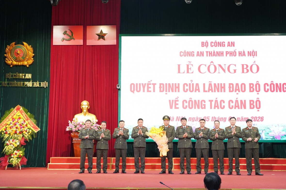 Đại tá Nguyễn Tiến Đạt giữ chức Thủ trưởng Cơ quan An ninh điều tra Công an TP Hà Nội