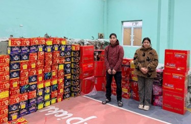 Phòng Cảnh sát hình sự CATP Hà Nội bắt giữ vụ mua bán hơn 6 tấn pháo nổ