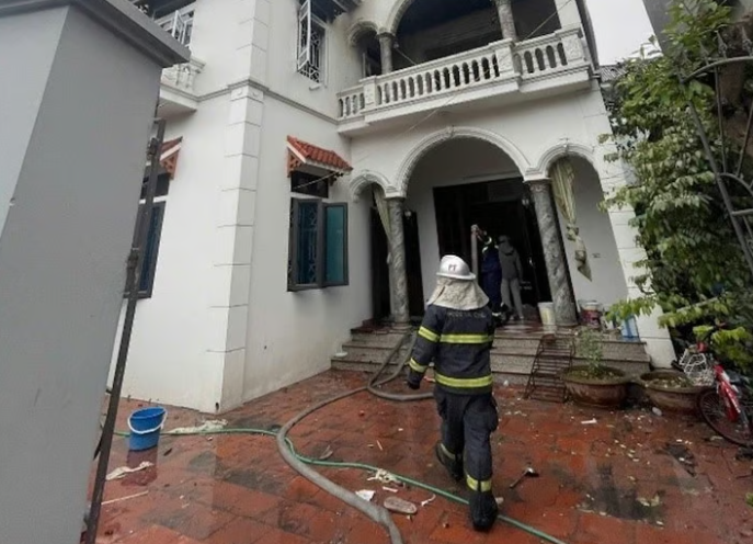 Ngôi nhà nơi xảy ra vụ việc.