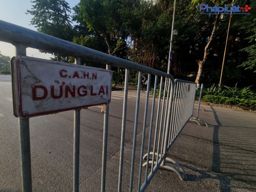 Giao thông dễ thở hơn trong lần thứ 2 cấm đường phục vụ diễn tập bảo vệ Đại hội XIV của Đảng