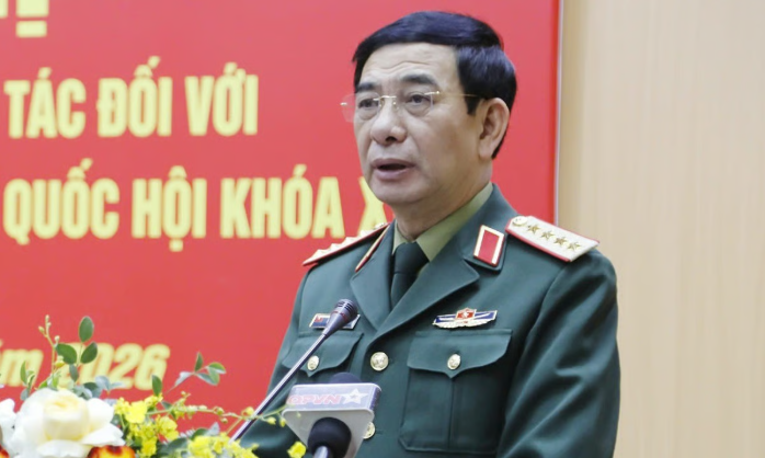 Đại tướng Phan Văn Giang - Bộ trưởng Quốc phòng. Ảnh: Bộ Quốc phòng Đại tướng Phan Văn Giang - Bộ trưởng Quốc phòng. Ảnh: Bộ Quốc phòng