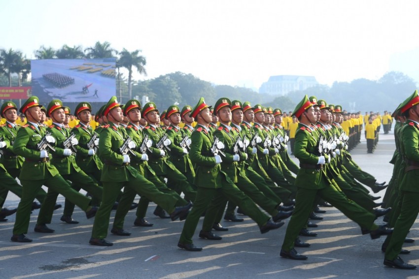 Bộ Công an xuất quân đảm bảo an ninh trật tự phục vụ Đại hội 14 của Đảng