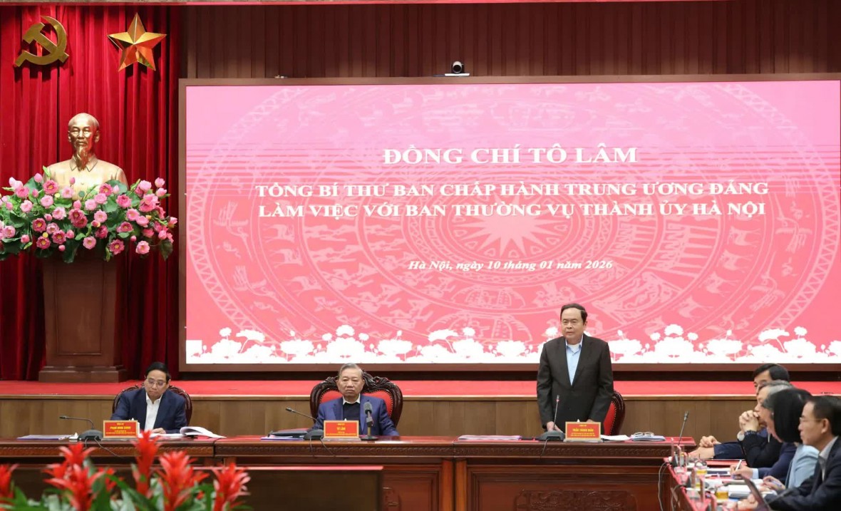 Hoàn thiện thể chế, chuẩn bị đầy đủ nguồn lực để Hà Nội phát triển bứt phá