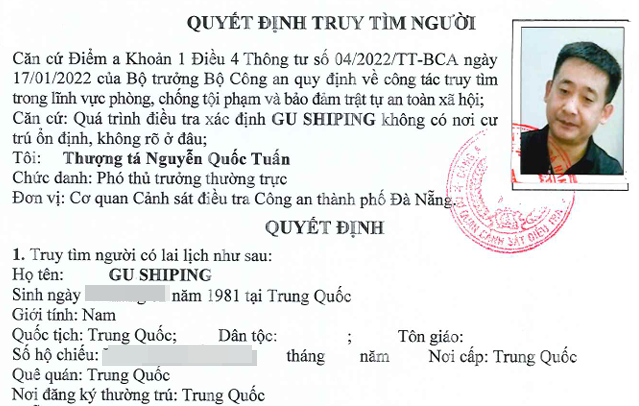 Truy tìm 4 đối tượng liên quan đến vụ án xảy ra tại Phòng khám Đa khoa Quốc tế Đà Nẵng