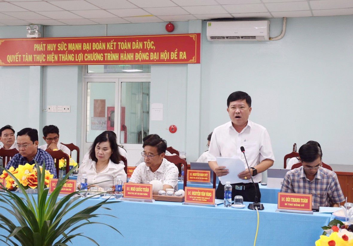 Phường Láng Tròn định hình tầm nhìn phát triển, phấn đấu thành cực tăng trưởng mới của tỉnh Cà Mau