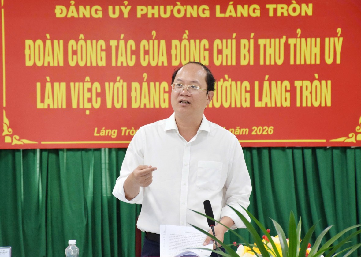 Phường Láng Tròn định hình tầm nhìn phát triển, phấn đấu thành cực tăng trưởng mới của tỉnh Cà Mau