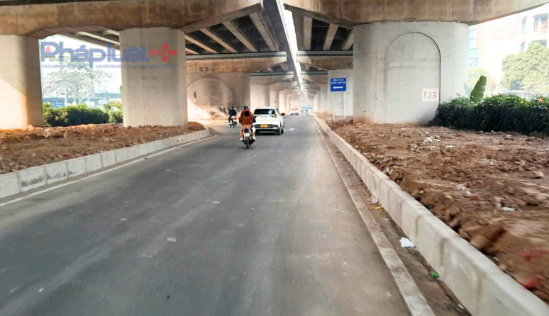 Mở đường tránh dưới gầm cầu Thanh Trì, cửa ngõ phía Nam giảm ùn tắc