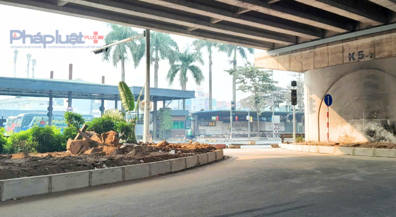 Mở đường tránh dưới gầm cầu Thanh Trì, cửa ngõ phía Nam giảm ùn tắc