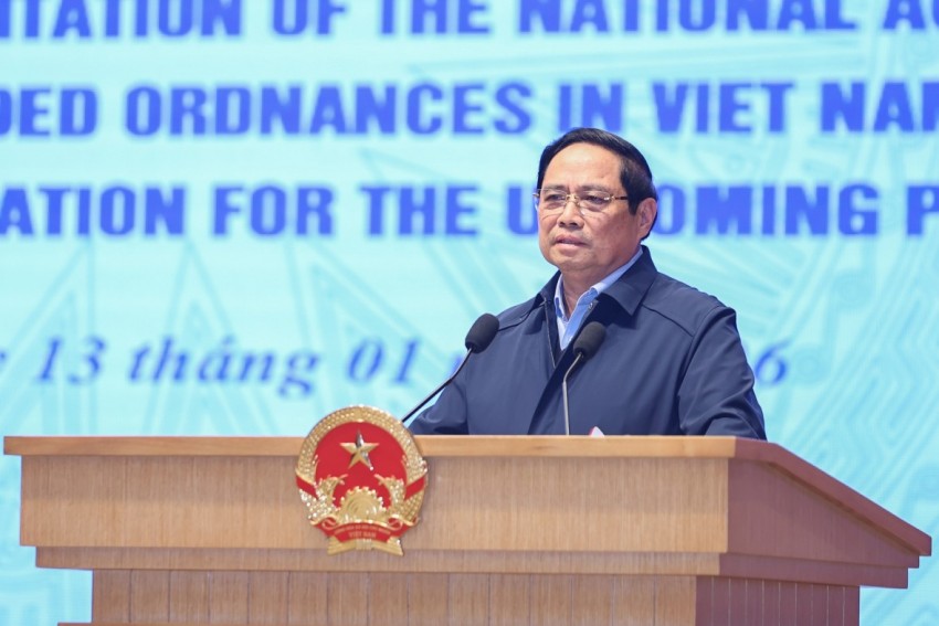 Thủ tướng yêu cầu làm sạch ô nhiễm bom mìn vào năm 2045