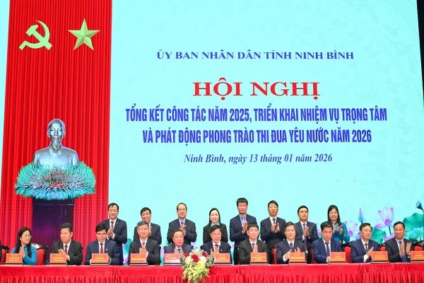Ninh Bình phát động phong trào thi đua năm 2026