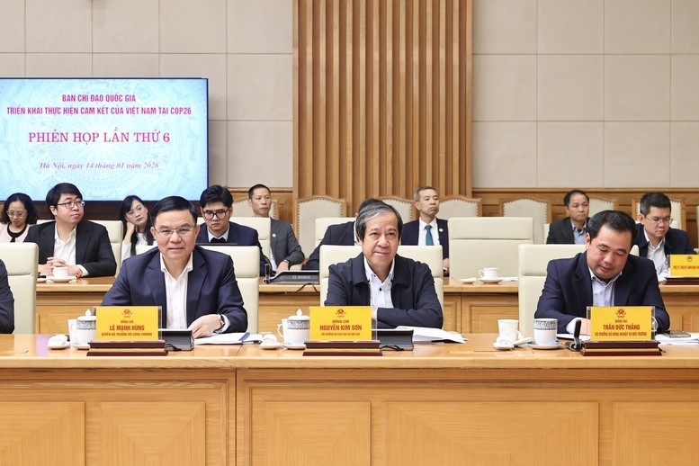 Thủ tướng yêu cầu nỗ lực cụ thể hóa mục tiêu phát thải ròng bằng 