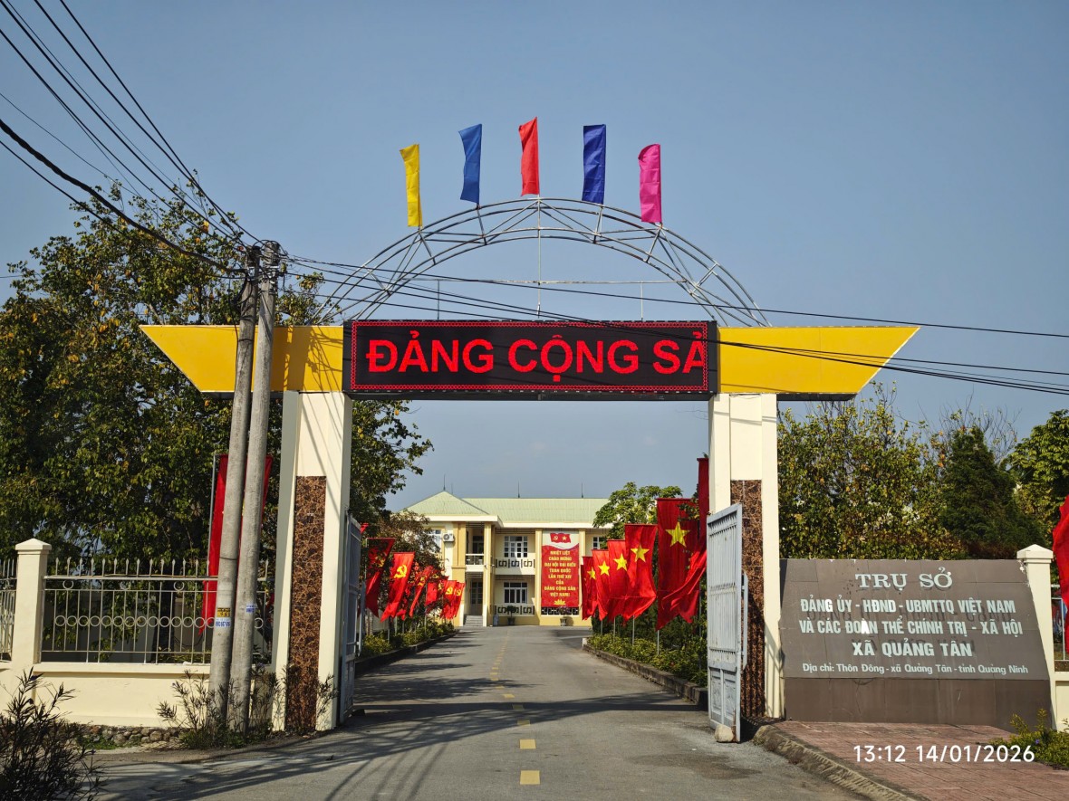 Quảng Ninh rực rỡ cờ hoa chào mừng Đại hội Đảng và mừng xuân mới Quảng Ninh rực rỡ cờ hoa chào mừng Đại hội Đảng và mừng xuân mới