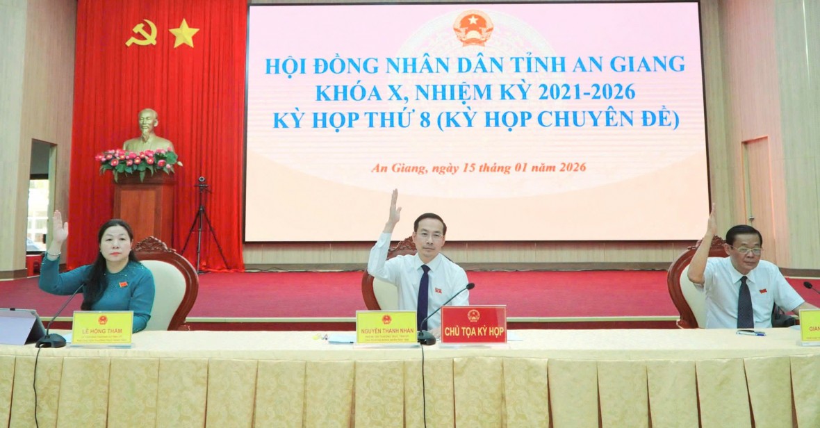 An Giang thông qua nhiều dự thảo nghị quyết quan trọng, sẵn sàng cho APEC 2027