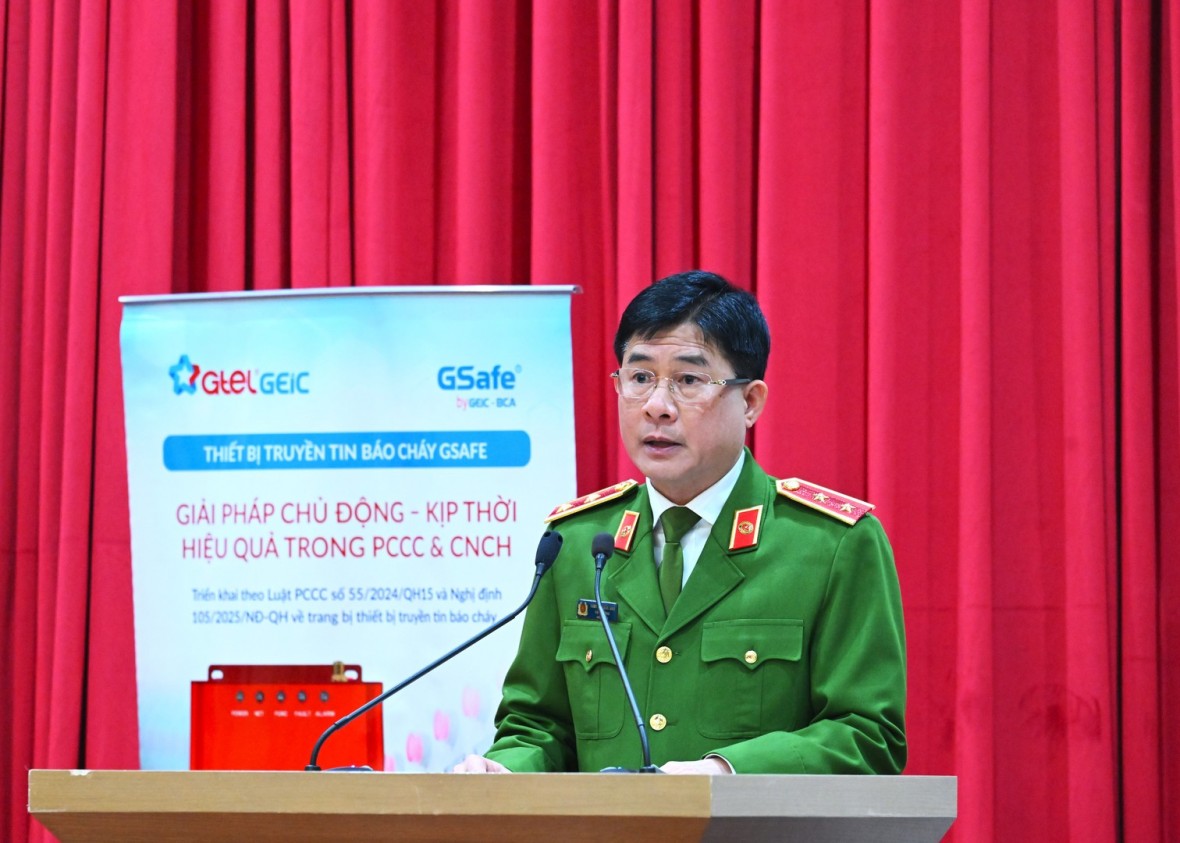 Ra mắt Trung tâm thông tin chỉ huy kết nối hệ thống truyền tin, báo sự cố PCCC, ứng dụng 