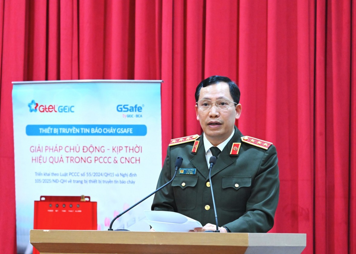 Ra mắt Trung tâm thông tin chỉ huy kết nối hệ thống truyền tin, báo sự cố PCCC, ứng dụng 