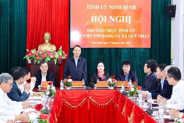 Mô hình chính quyền 2 cấp và công tác tuyên truyền Đại hội Đảng tại Ninh Bình phát huy hiệu quả tích cực