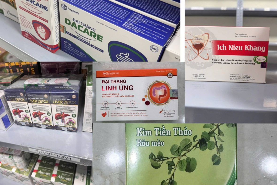 Triệt phá đường dây sản xuất, buôn bán thực phẩm chức năng giả với doanh thu gần 1.800 tỷ đồng