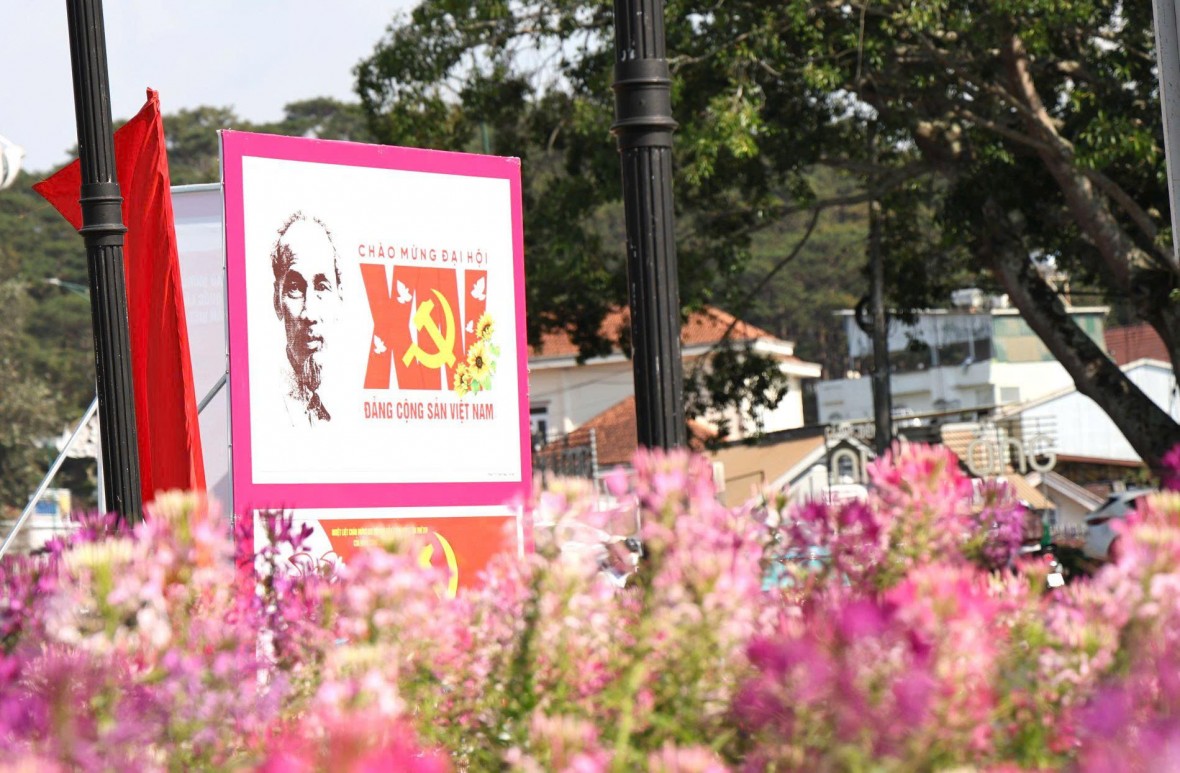 Lâm Đồng: Rộn ràng không khí chào mừng Đại hội XIV của Đảng