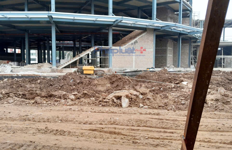 Cận cảnh bến xe khách hiện đại bậc nhất Thủ đô đang hình thành Cận cảnh bến xe khách hiện đại bậc nhất Thủ đô đang hình thành