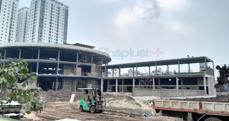 Cận cảnh bến xe khách hiện đại bậc nhất Thủ đô đang hình thành Cận cảnh bến xe khách hiện đại bậc nhất Thủ đô đang hình thành