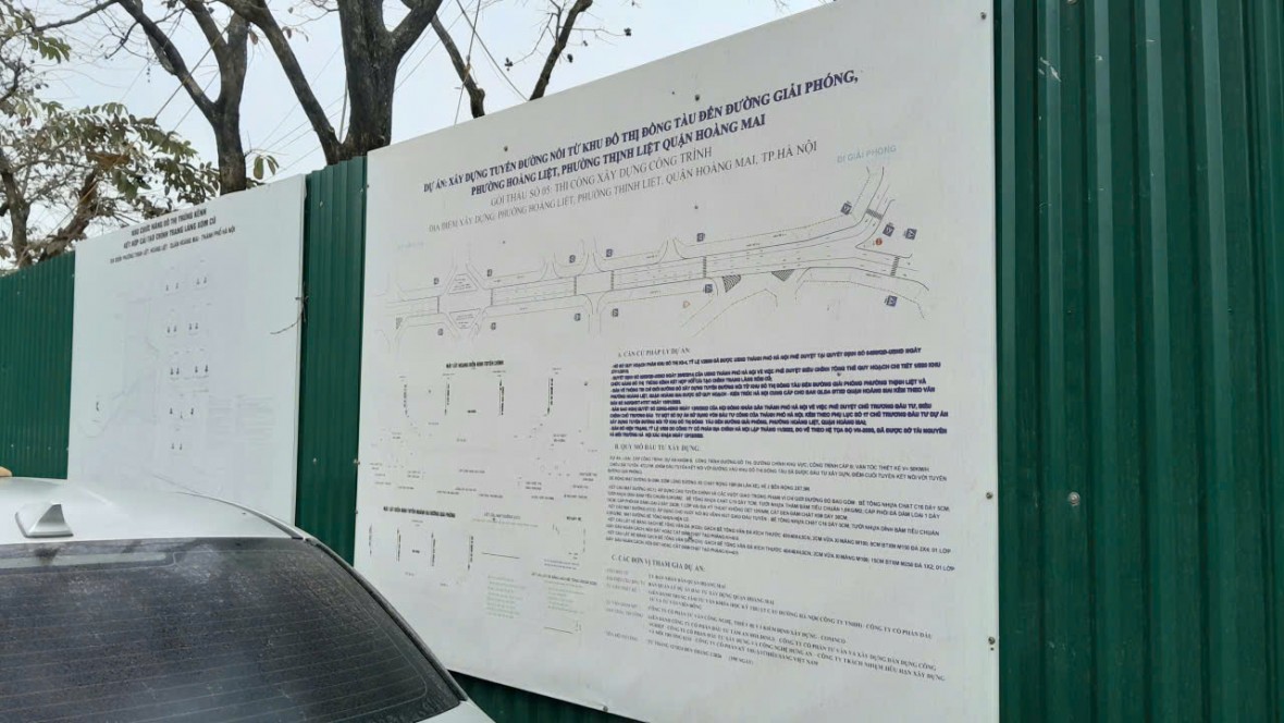 Nhếch nhác dự án gần 2 thập kỷ chưa triển khai bên cạnh trụ sở UBND phường Hoàng Mai Nhếch nhác dự án gần 2 thập kỷ chưa triển khai bên cạnh trụ sở UBND phường Hoàng Mai